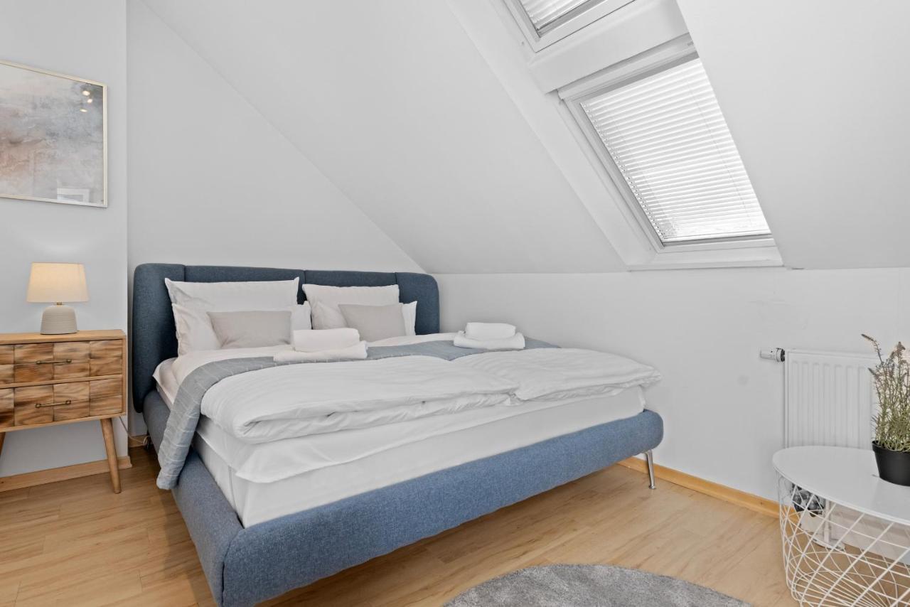 Stilvolle Wohnung: Private Dachterrasse - Zentral Augsburg Zewnętrze zdjęcie