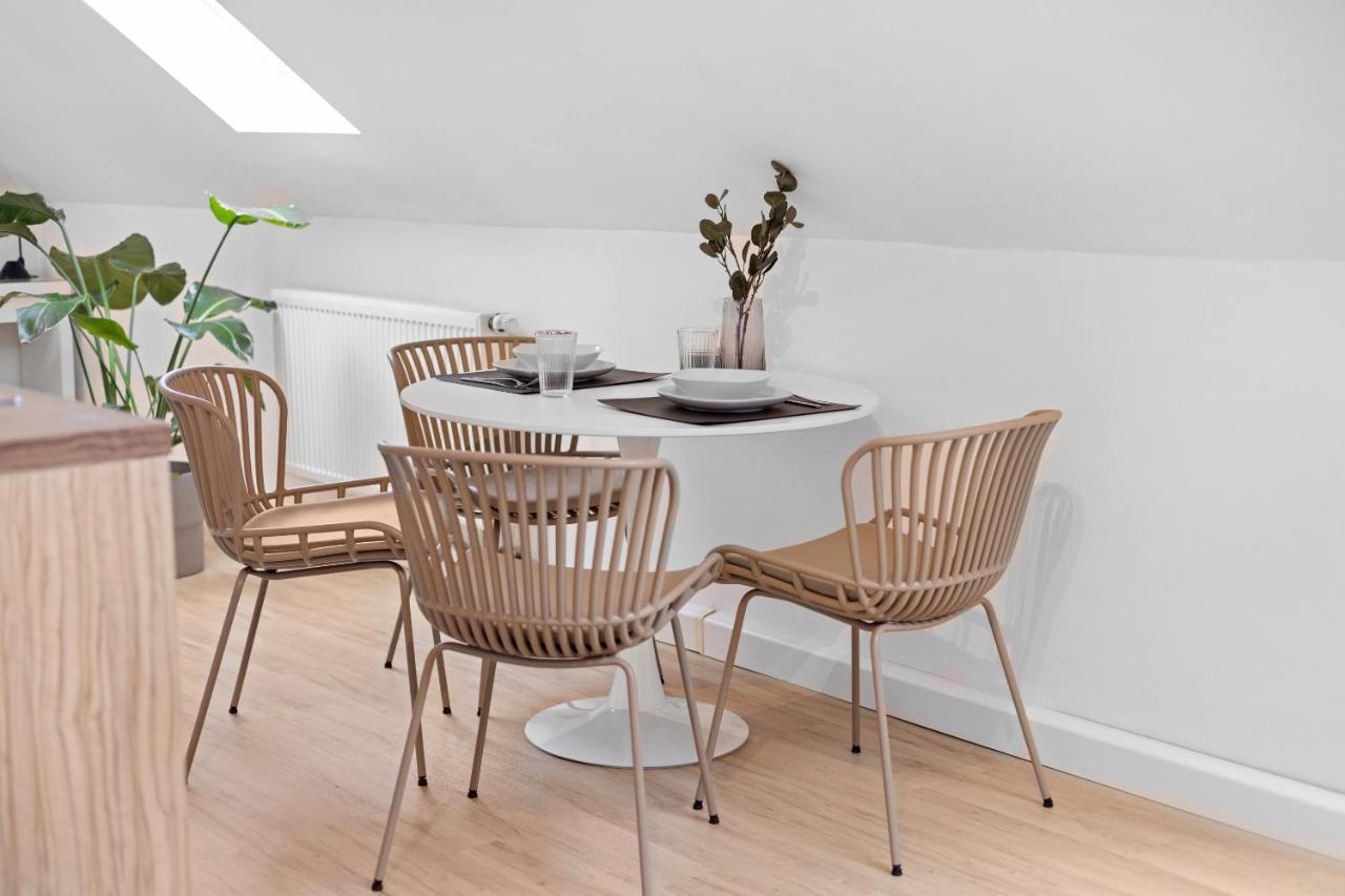Stilvolle Wohnung: Private Dachterrasse - Zentral Augsburg Zewnętrze zdjęcie
