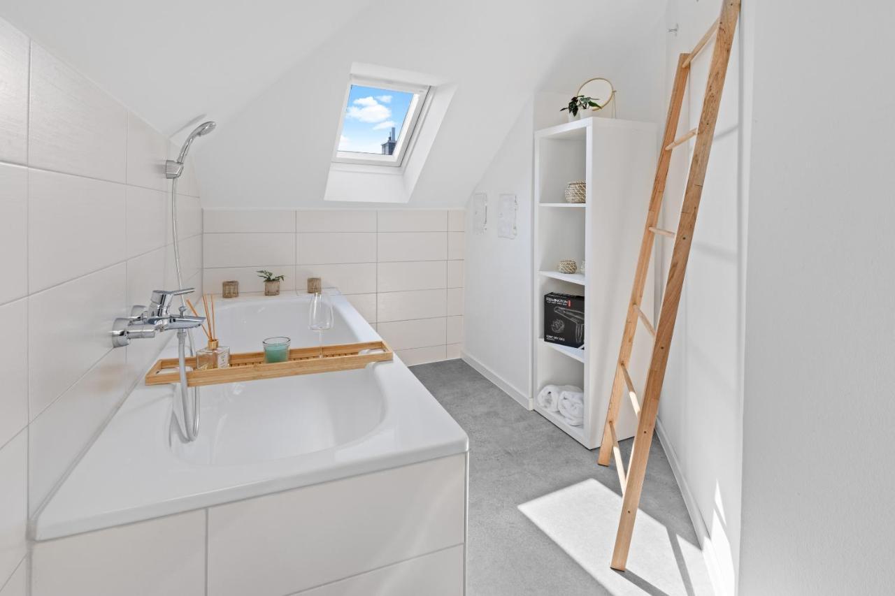 Stilvolle Wohnung: Private Dachterrasse - Zentral Augsburg Zewnętrze zdjęcie